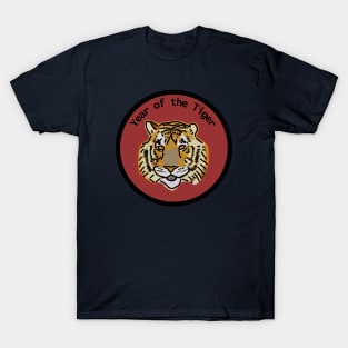 Year of the Tiger Big Cats Portrait T-Shirt